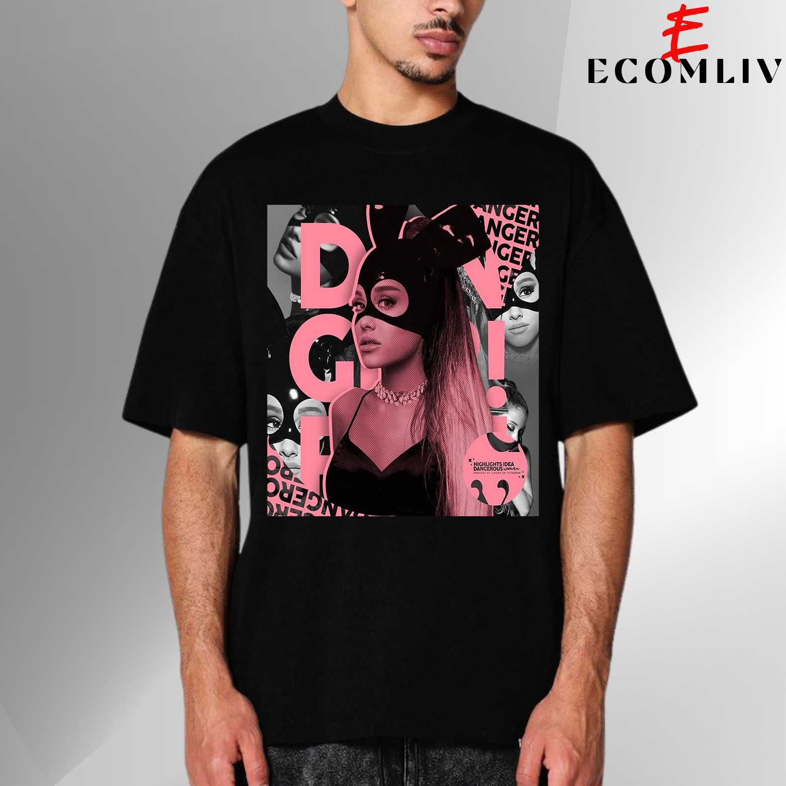 Ariana Grande Dangerous Woman Tee, Pop Music Shirt